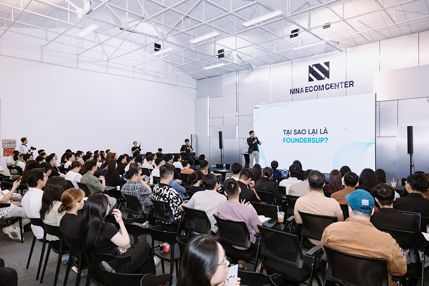 Toàn cảnh hội thảo FoundersUp dành cho Founder